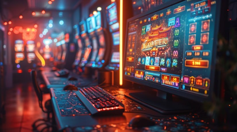 Meja blackjack dealer langsung dengan pencahayaan studio profesional